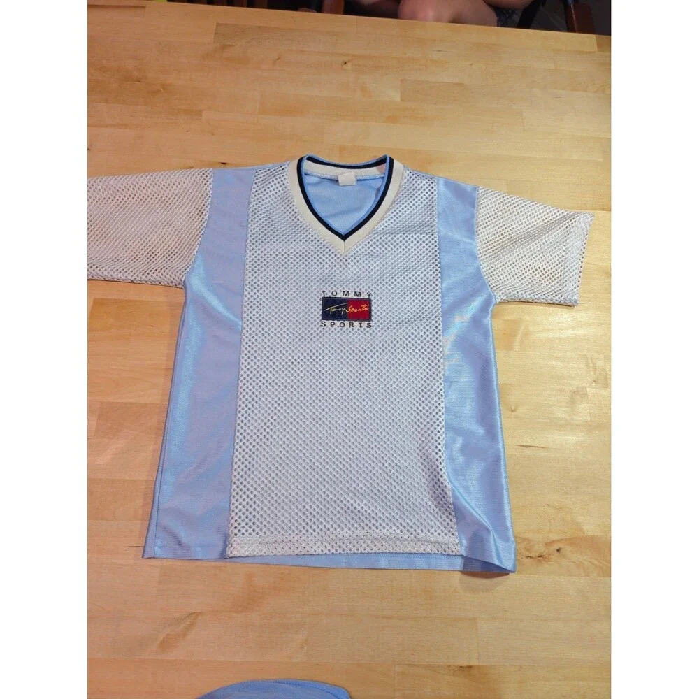 Vintage Tommy Sports Kids XXL Mesh Shirt
